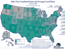 Sales and Use Tax Map